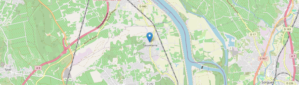 Sauveterre - Carte
