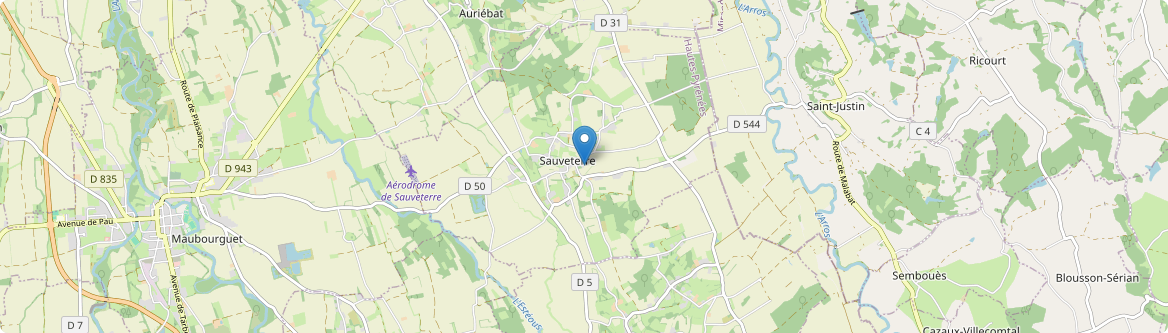 Sauveterre - Carte