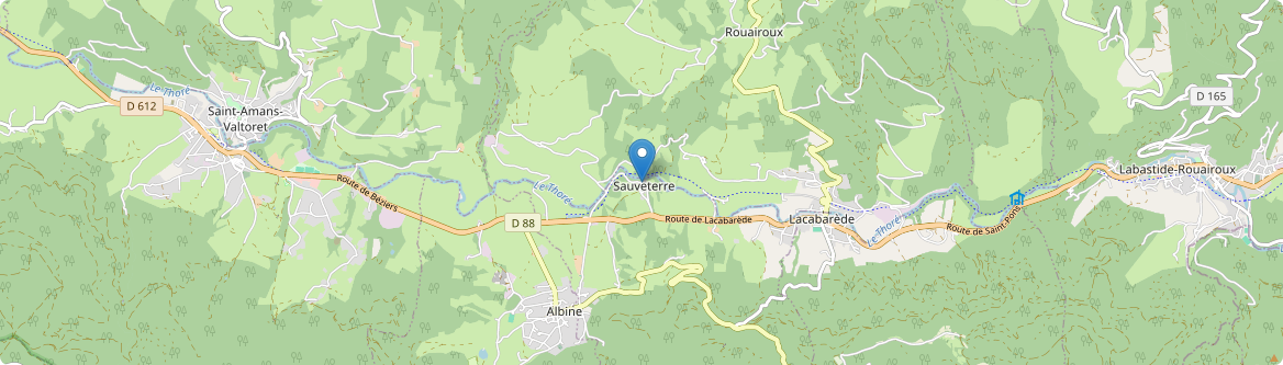 Sauveterre - Carte