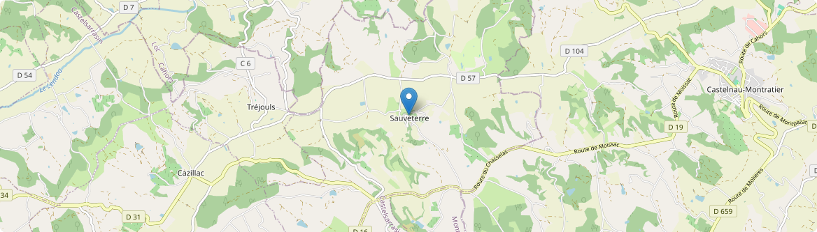Sauveterre - Carte