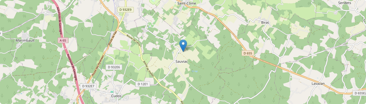 Sauviac - Carte