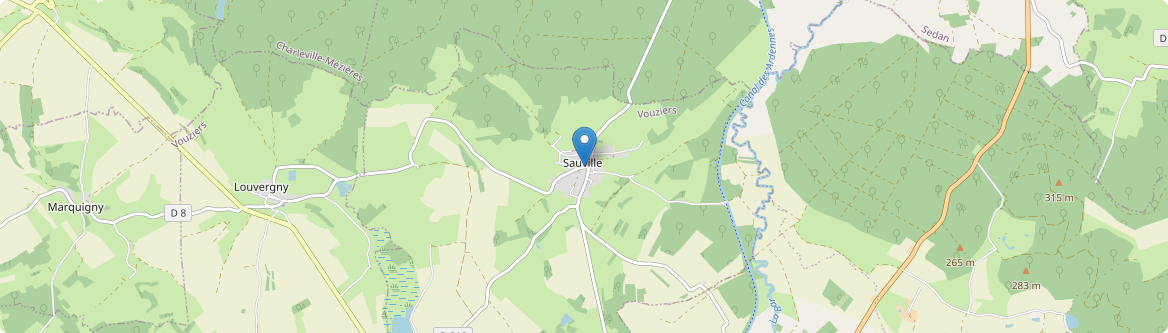 Sauville - Carte