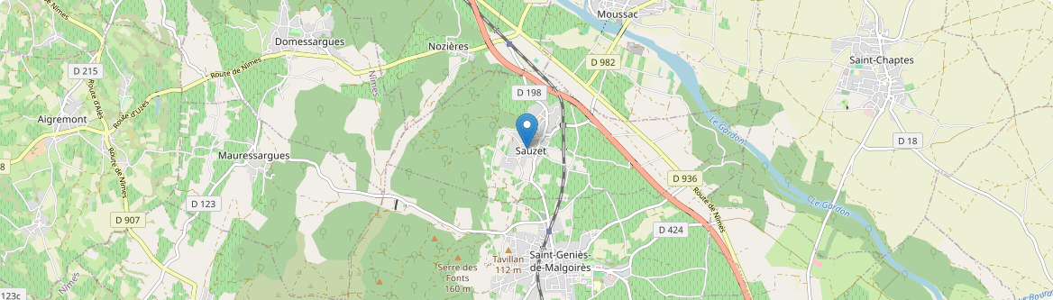 Sauzet - Carte