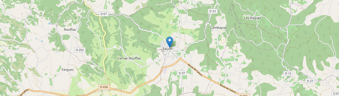 Sauzet - Carte