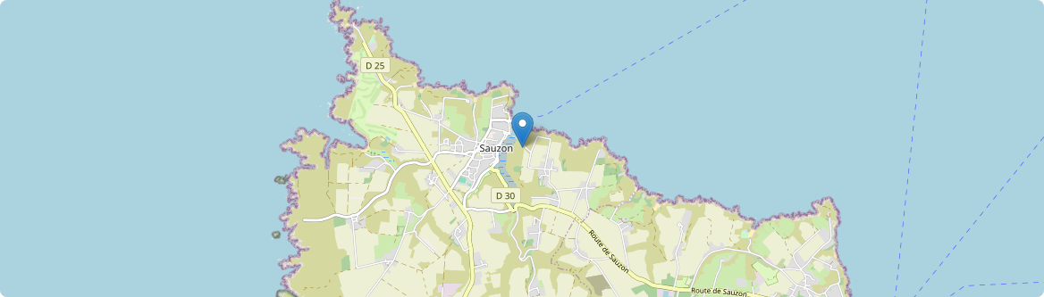 Sauzon - Carte