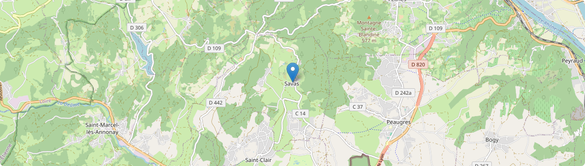Savas - Carte
