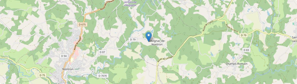 Savignac-de-Nontron - Carte