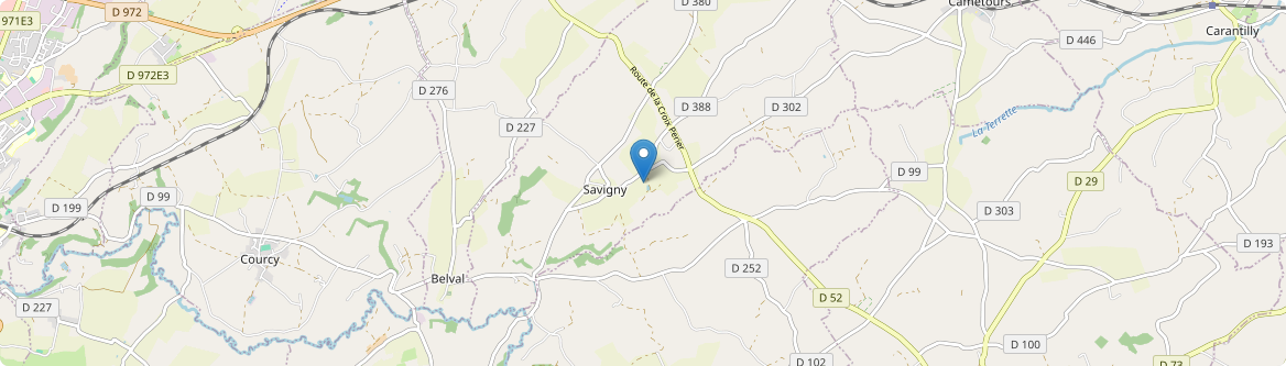 Savigny - Carte
