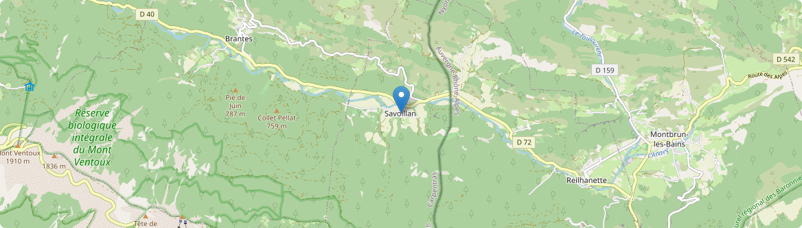 Savoillan - Carte