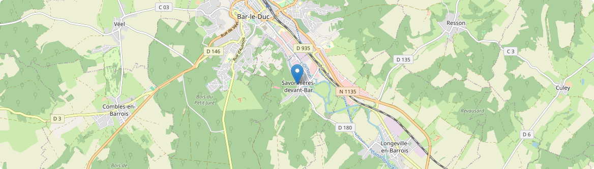 Savonnières-devant-Bar - Carte