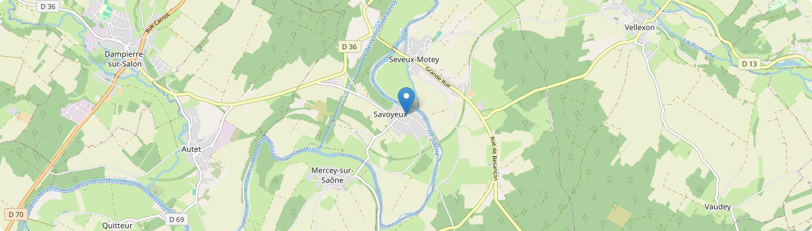 Savoyeux - Carte