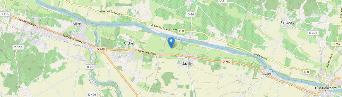 Sazilly - Carte
