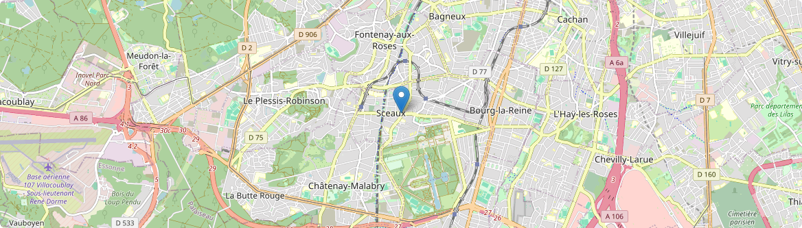 Sceaux - Carte