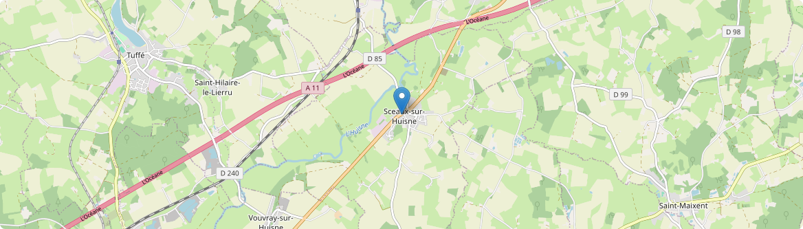 Sceaux-sur-Huisne - Carte