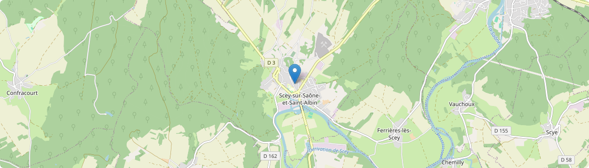 Scey-sur-Saône-et-Saint-Albin - Carte