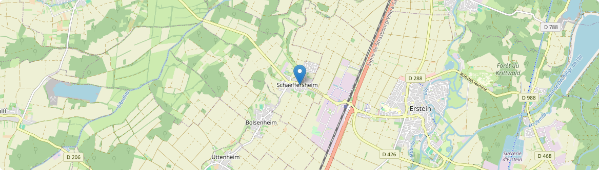 Schaeffersheim - Carte