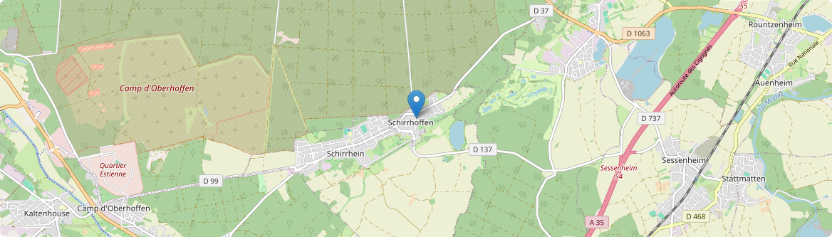 Schirrhoffen - Carte