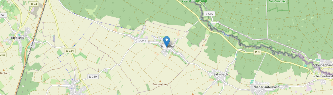 Schleithal - Carte
