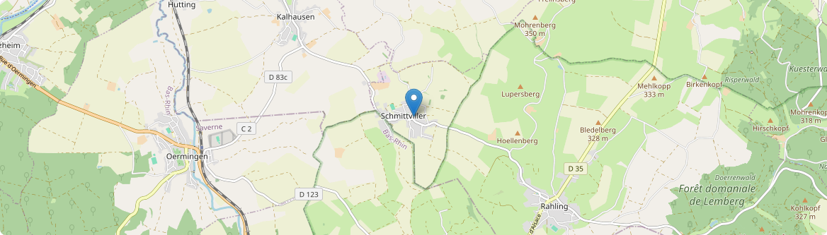 Schmittviller - Carte