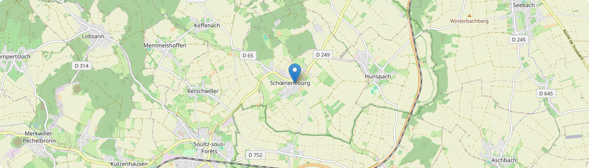 Schœnenbourg - Carte