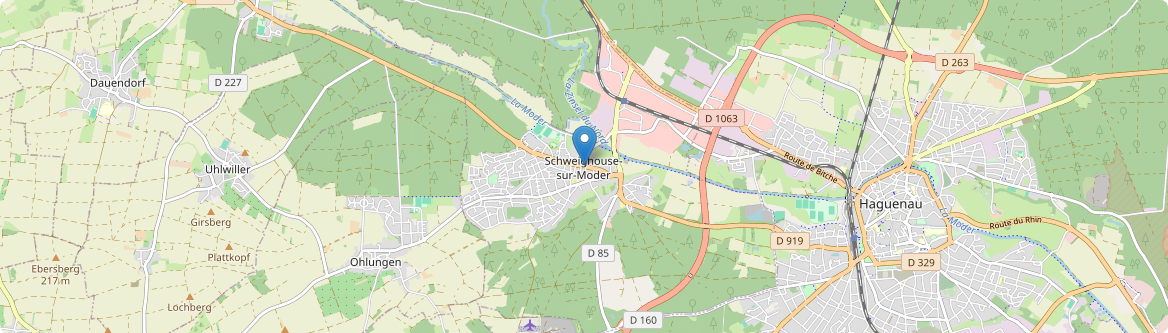 Schweighouse-sur-Moder - Carte