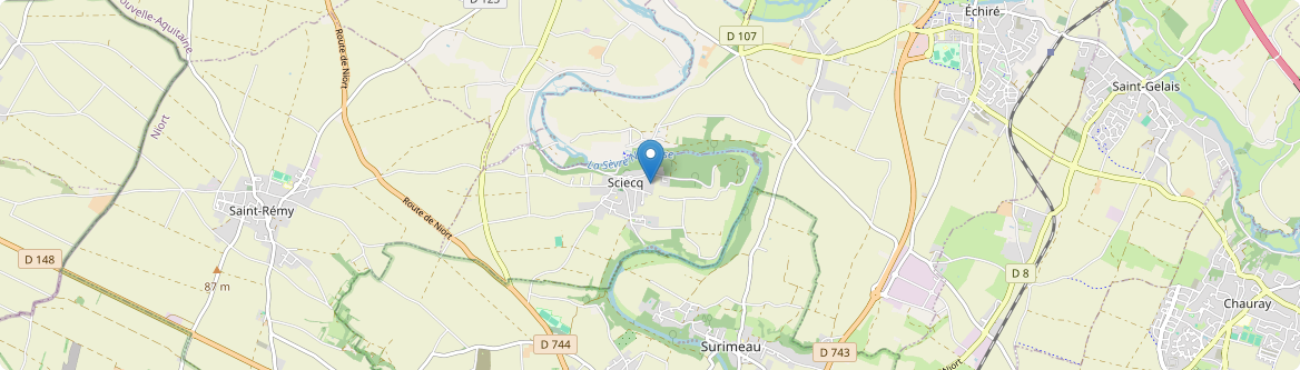 Sciecq - Carte