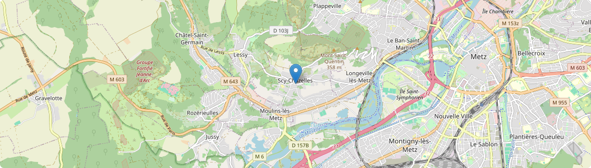 Scy-Chazelles - Carte