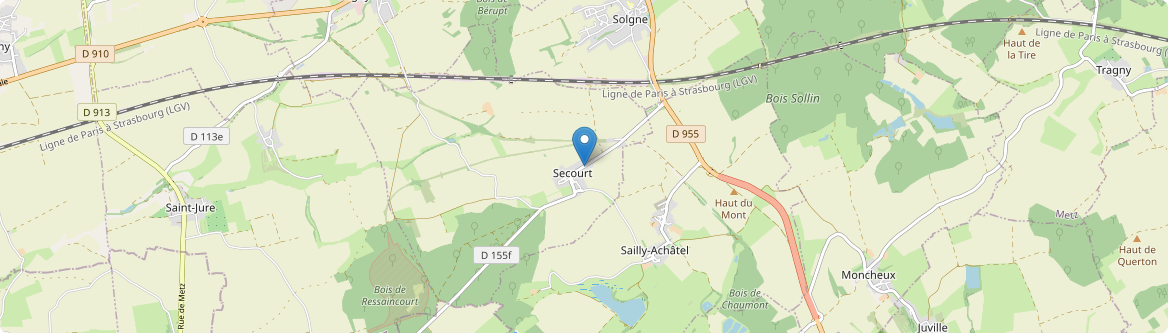 Secourt - Carte