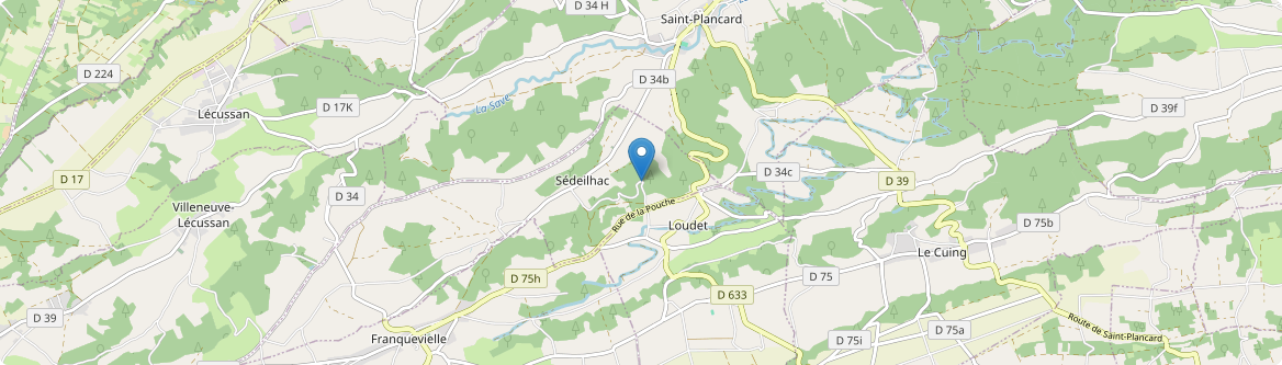 Sédeilhac - Carte