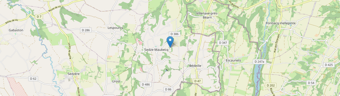 Sedze-Maubecq - Carte