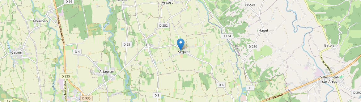 Ségalas - Carte