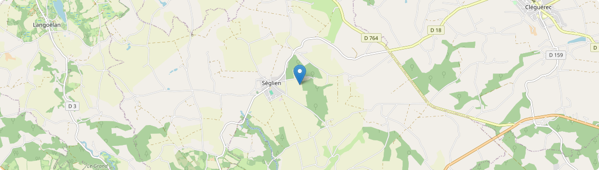 Séglien - Carte