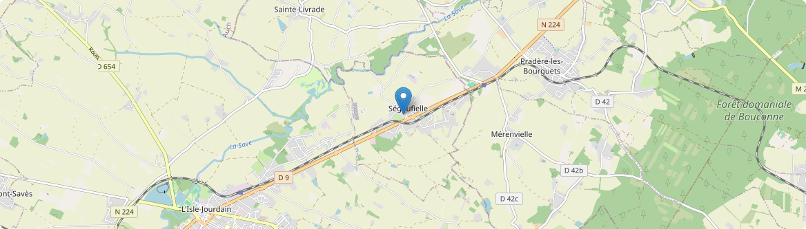 Ségoufielle - Carte