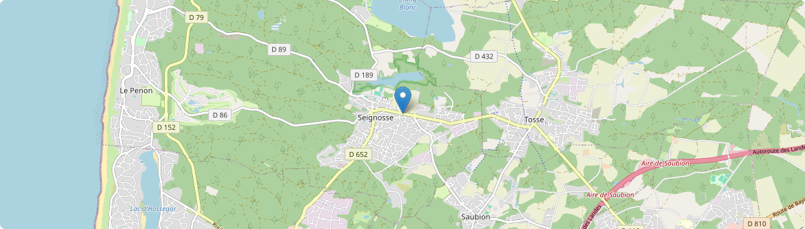 Seignosse - Carte
