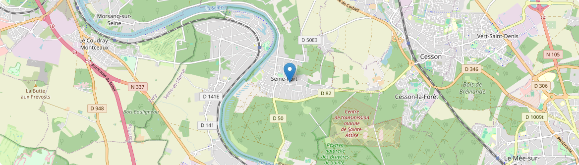 Seine-Port - Carte