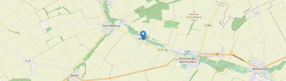 Selles - Carte