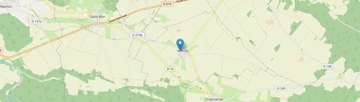 Semilly - Carte