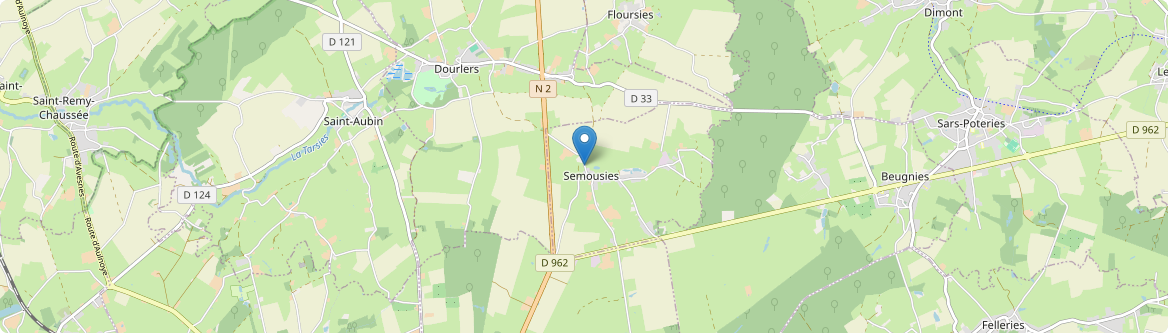 Semousies - Carte
