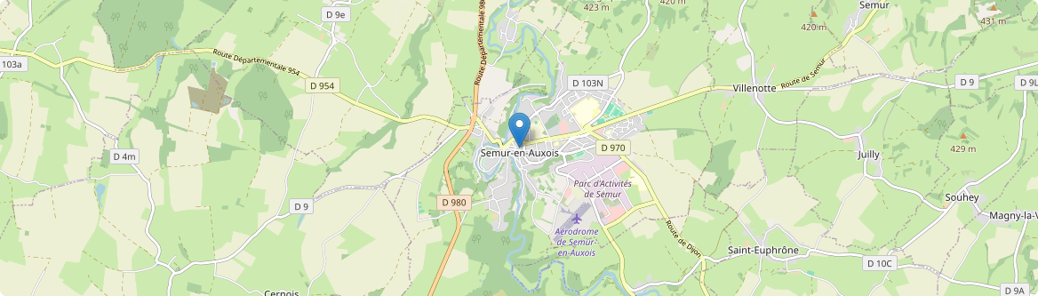 Semur-en-Auxois - Carte