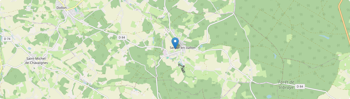 Semur-en-Vallon - Carte