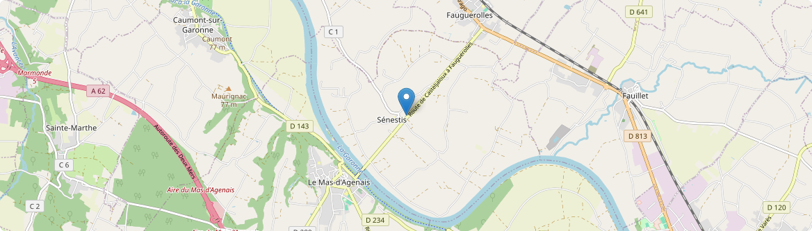 Sénestis - Carte