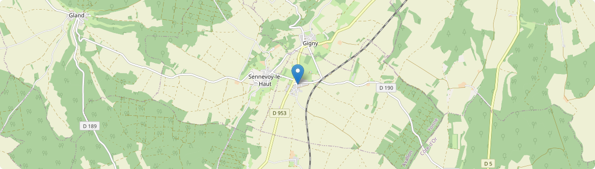 Sennevoy-le-Bas - Carte