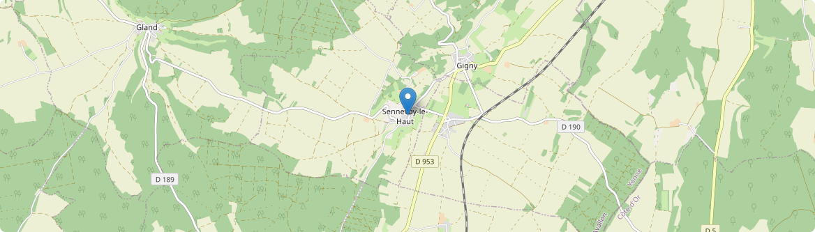 Sennevoy-le-Haut - Carte