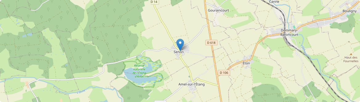 Senon - Carte