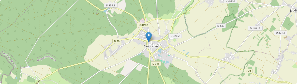 Senonches - Carte