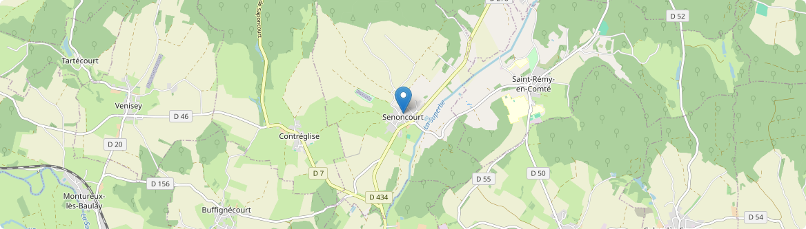 Senoncourt - Carte