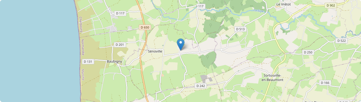 Sénoville - Carte