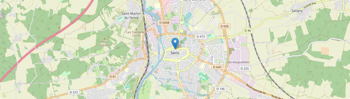 Sens - Carte
