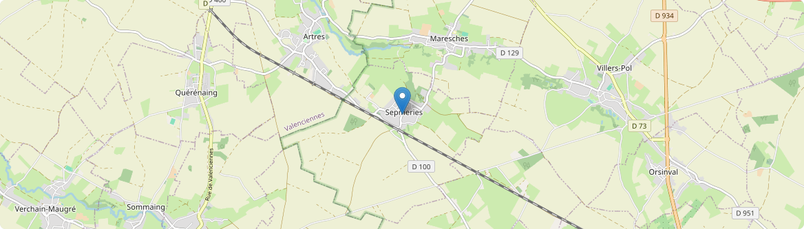 Sepmeries - Carte
