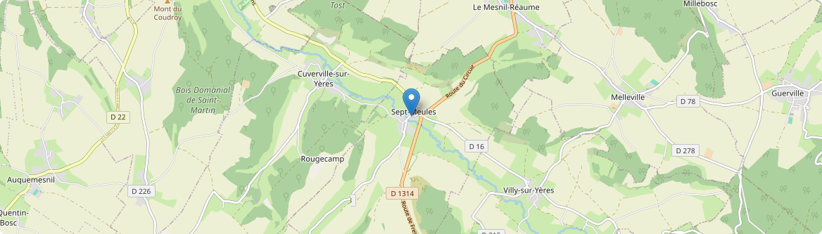 Sept-Meules - Carte